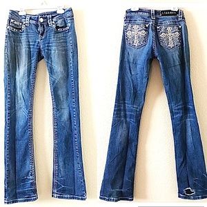 LA IDOL bootcut jeans size 1